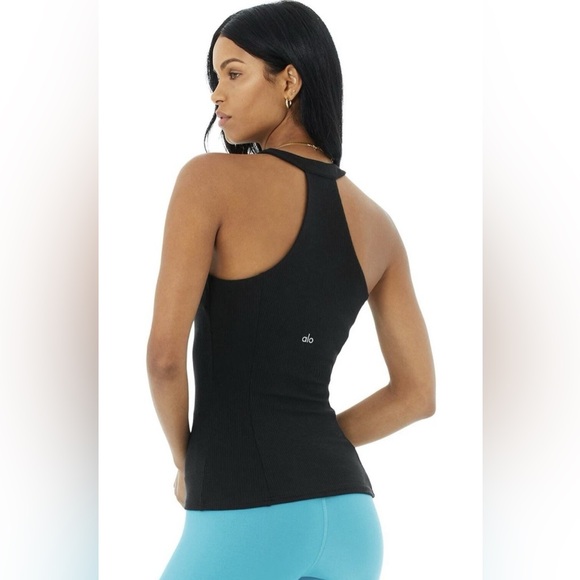 Alo Yoga Ribbed Insight Tank Size XS - Picture 2 of 5